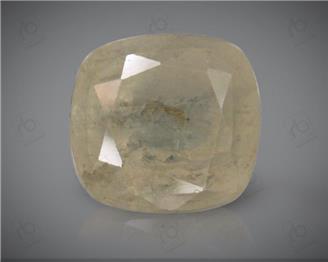 Yellow Sapphire Unheated & Untreated Natural Certified 6.88  CTS.  (  27290  DIN  )